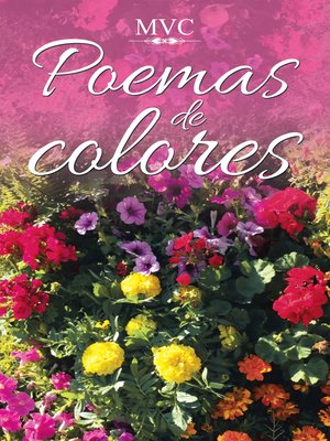 cover image of Poemas de colores